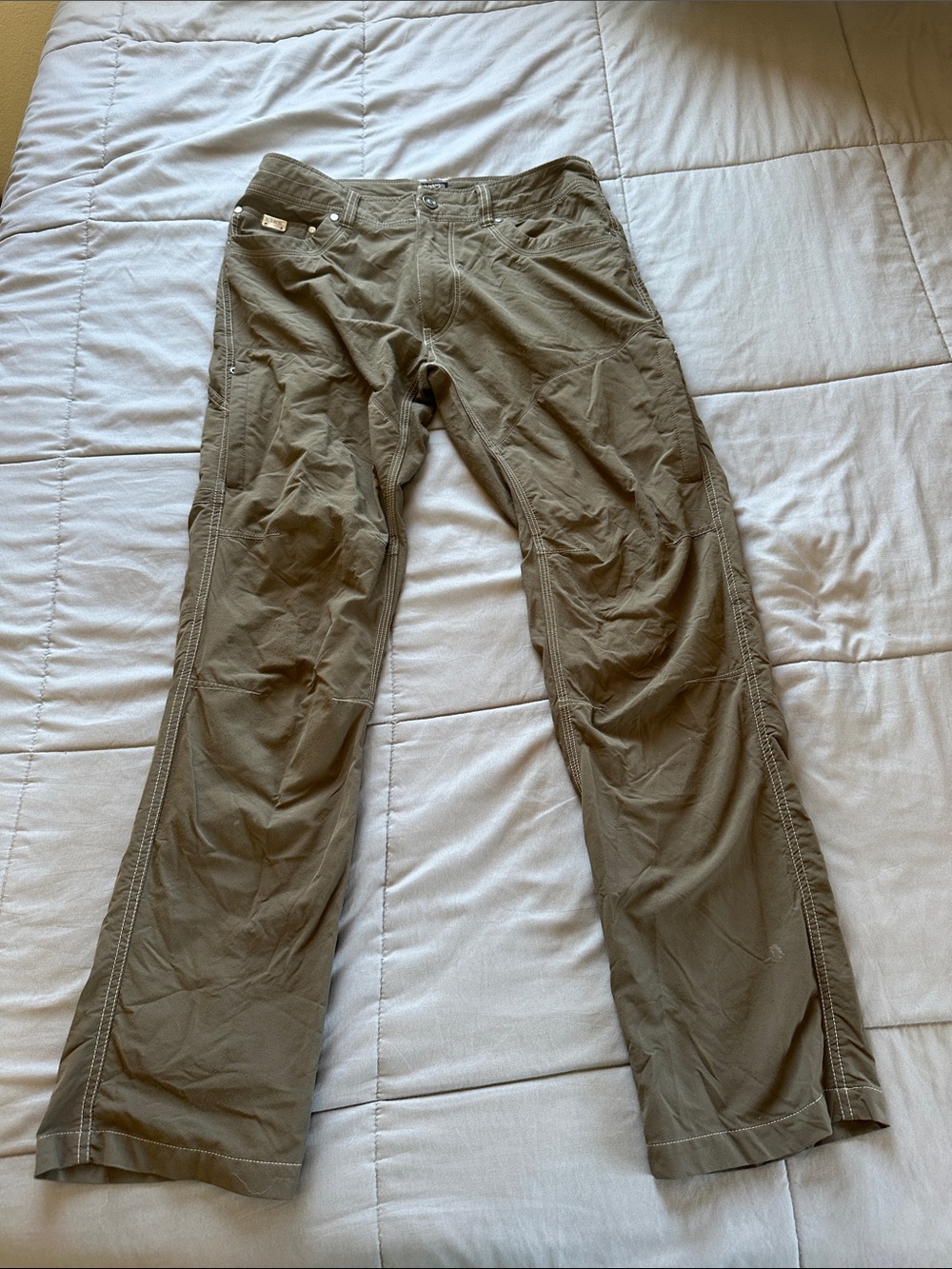 Kuhl Men's Olive Green Casual Utility Pants
